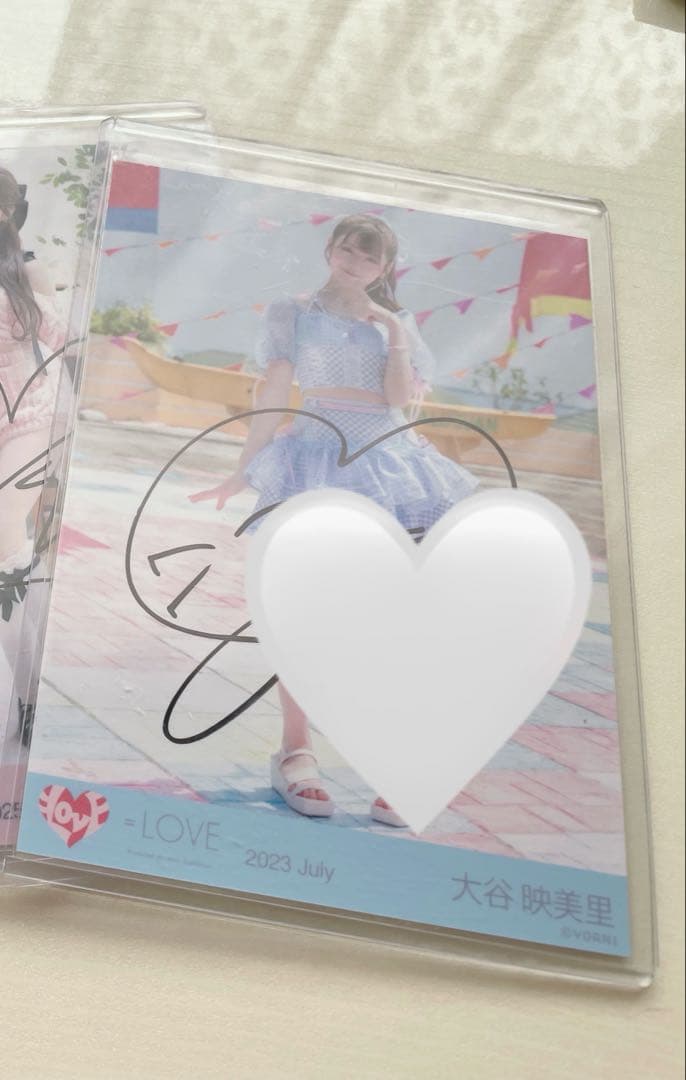 ナツマトペ 大谷映美里 直筆 - メルカリ