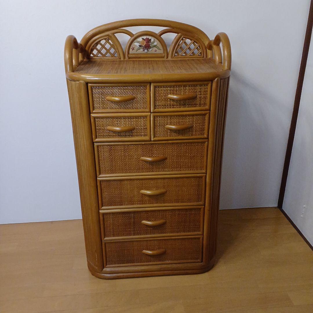 ラタン チェスト　　天然素材