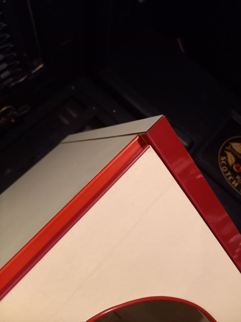 希少 1970's ポストモダン フレンチポップ アーチ ルーバー キャビネット