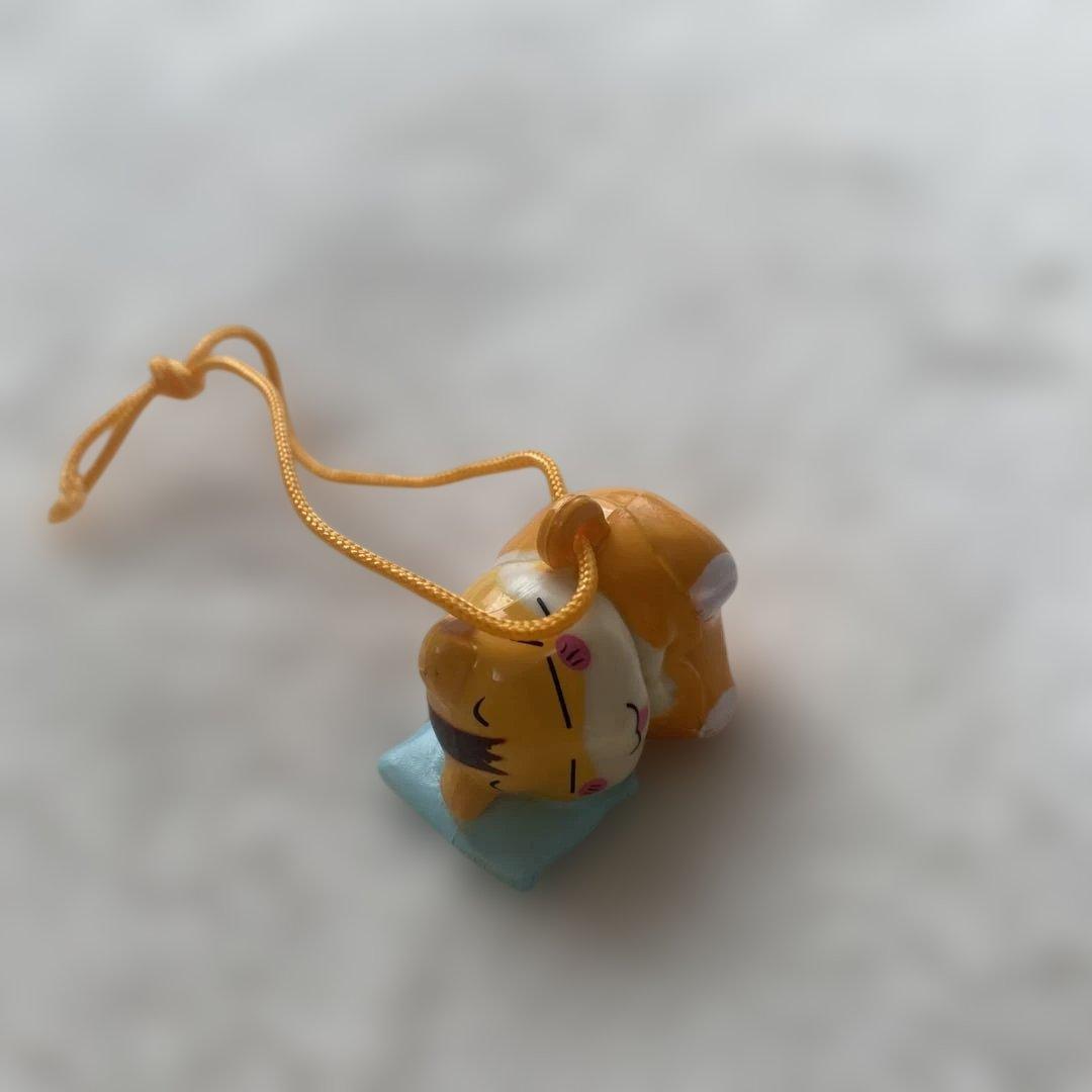 平成レトロ 希少 ハムスター倶楽部ストラップ ぷーちゃんお昼寝 当時物