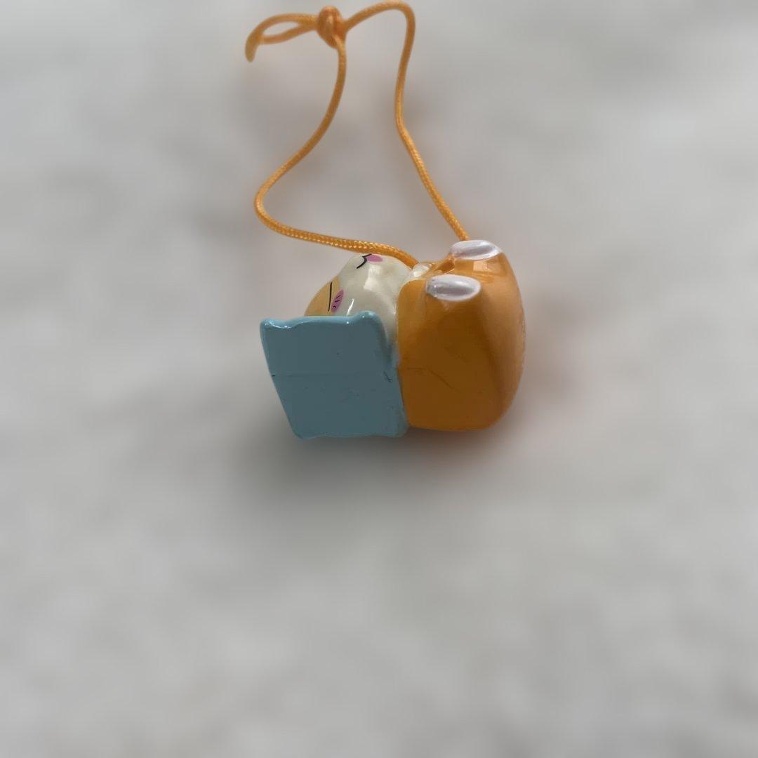 平成レトロ 希少 ハムスター倶楽部ストラップ ぷーちゃんお昼寝 当時物