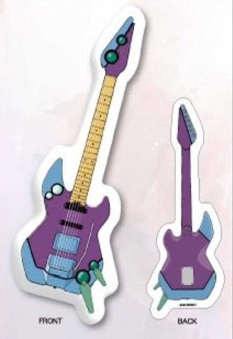 新品・未開封】熱気バサラ ギター型クッション マクロス7 ライブグッズ