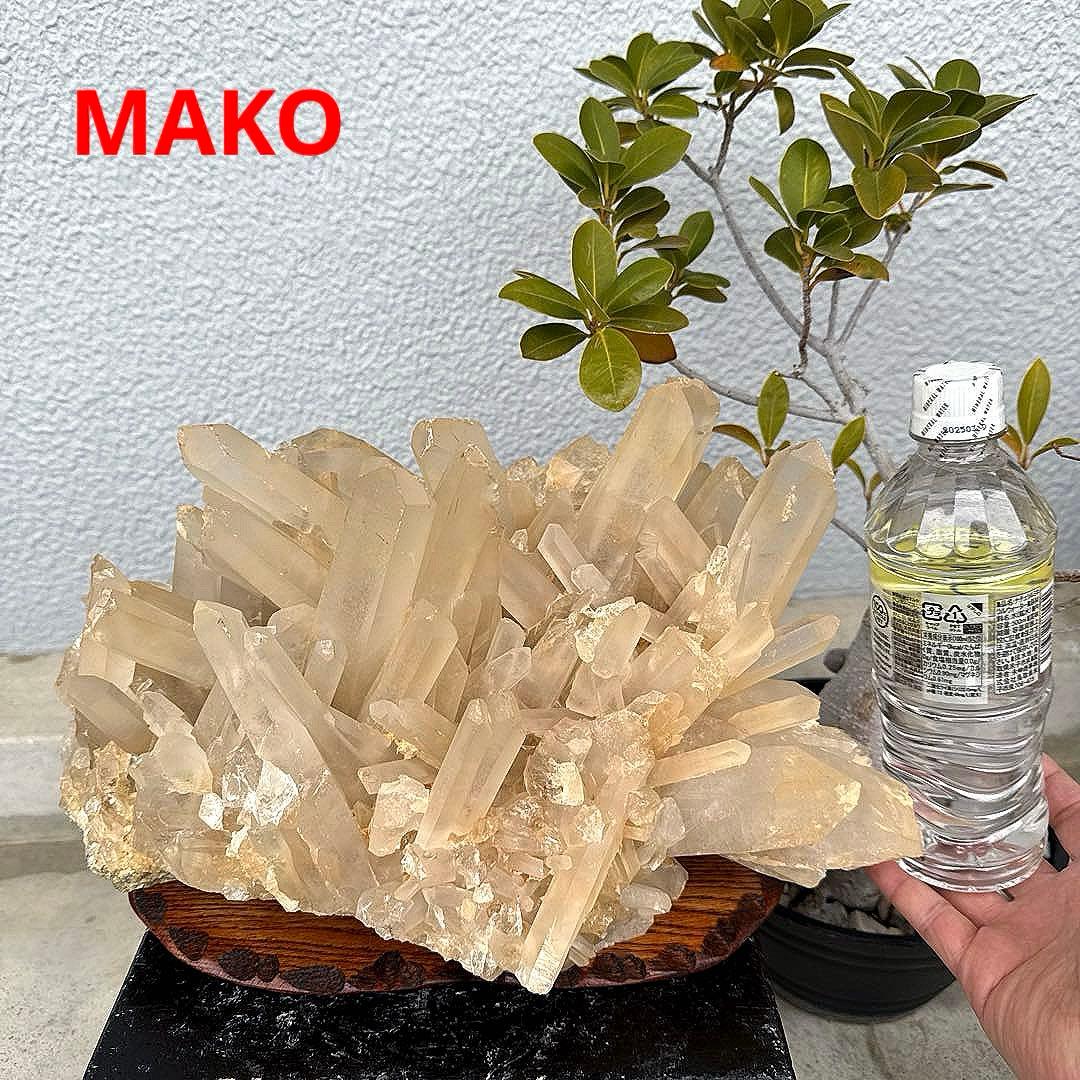 M1576☆水晶クラスター12.4Kg☆天然石　原石☆N40704