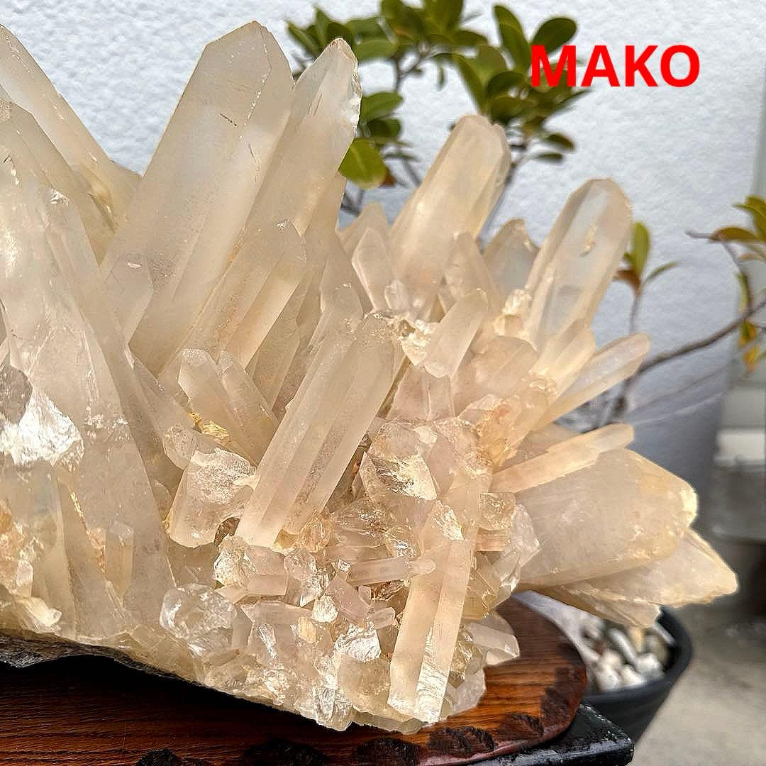 M1576☆水晶クラスター12.4Kg☆天然石　原石☆N40704