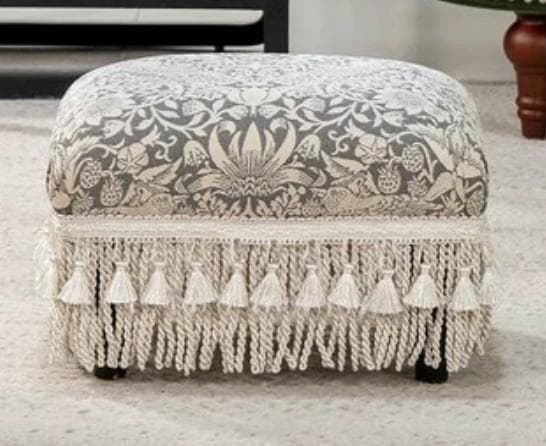 スツール オットマン モリス イチゴ泥棒 ジェニファーテイラー 33191ST