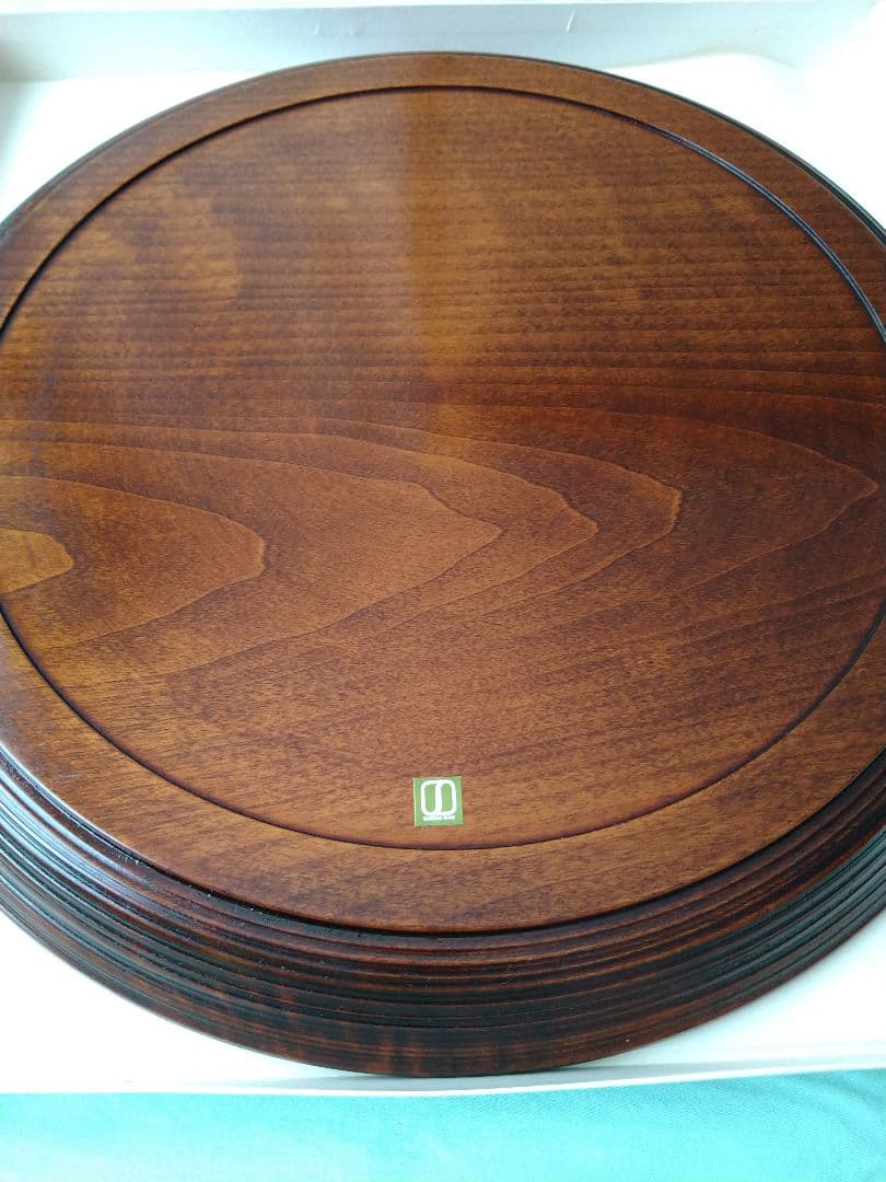 芸術品❀丸盆トレー❀　お盆　　漆塗り　讃岐漆器（箱つき）