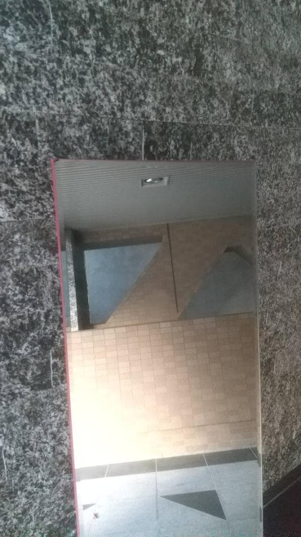 ミラー鏡コカコーラどくろローリングストーンズ安心してください割れてます貼ってます