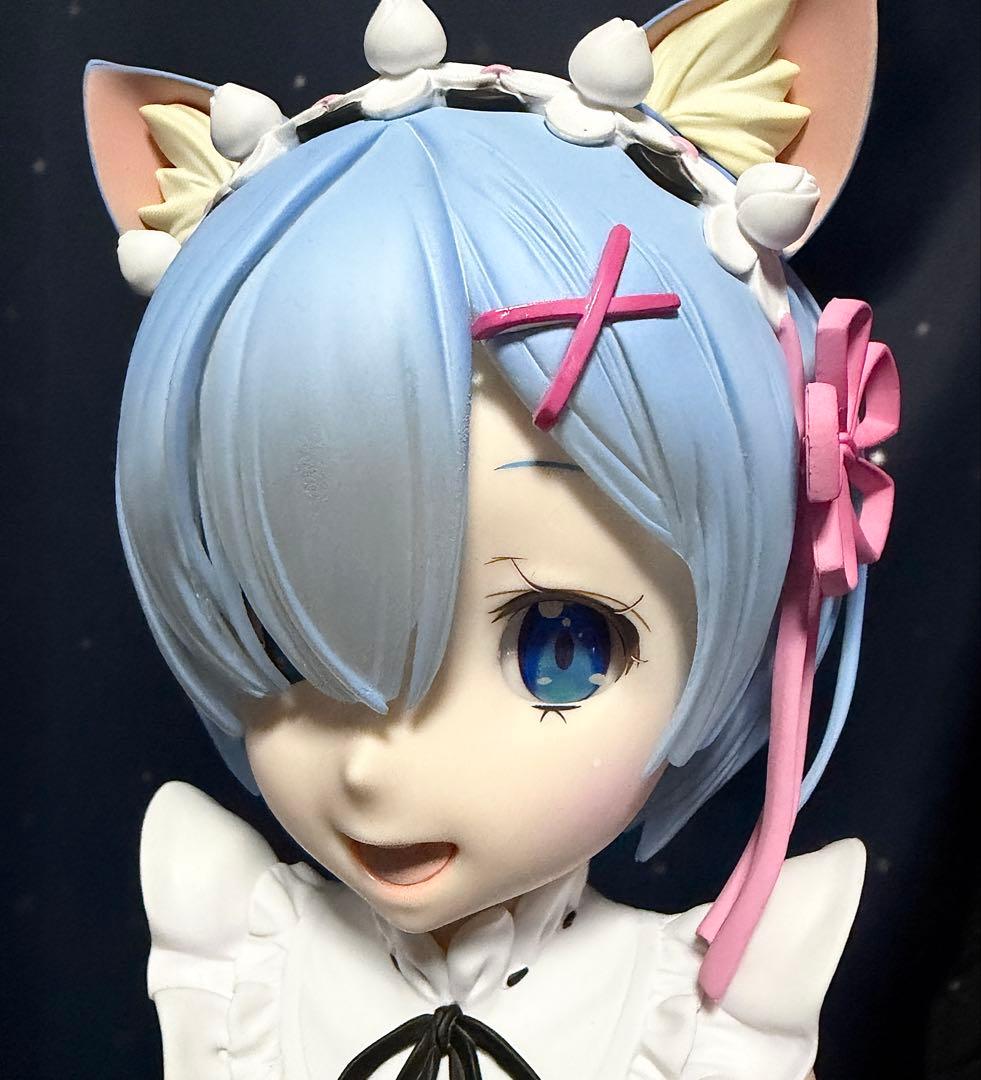 一番くじ リゼロ レム ラム フィギュア 猫耳 ラストワン セット