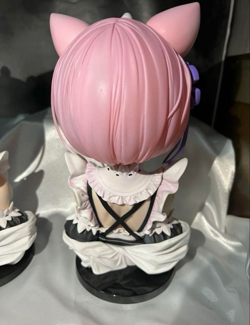 一番くじ リゼロ レム ラム フィギュア 猫耳 ラストワン セット