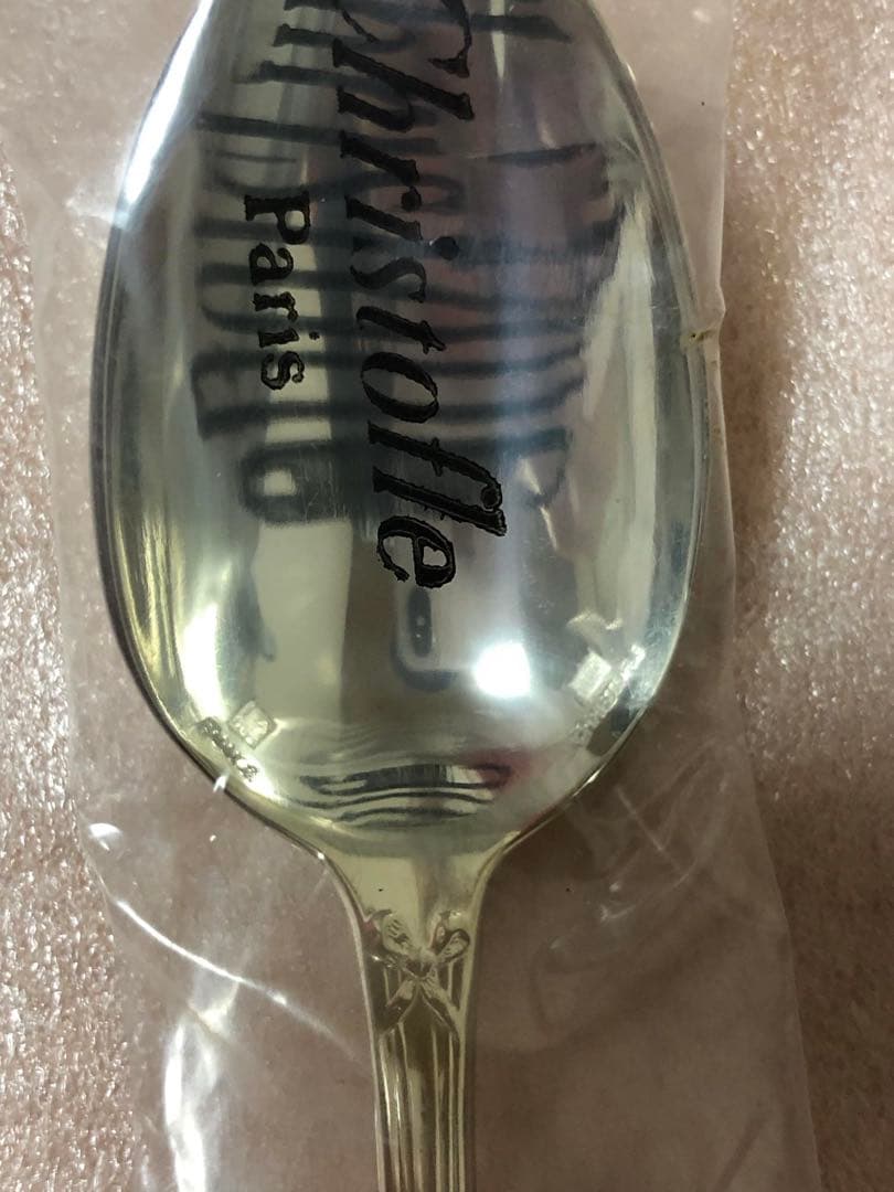 クリストフル Christofle リュバン RUBANS スプーン 5個セット