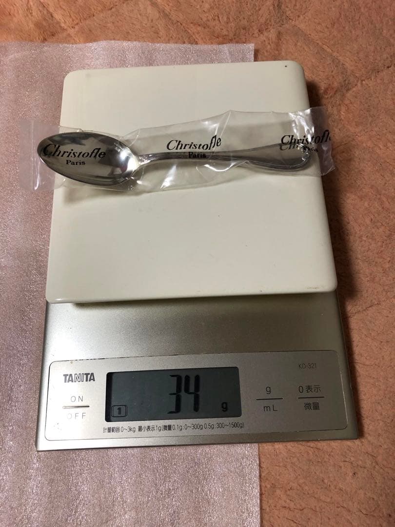 クリストフル Christofle リュバン RUBANS スプーン 5個セット