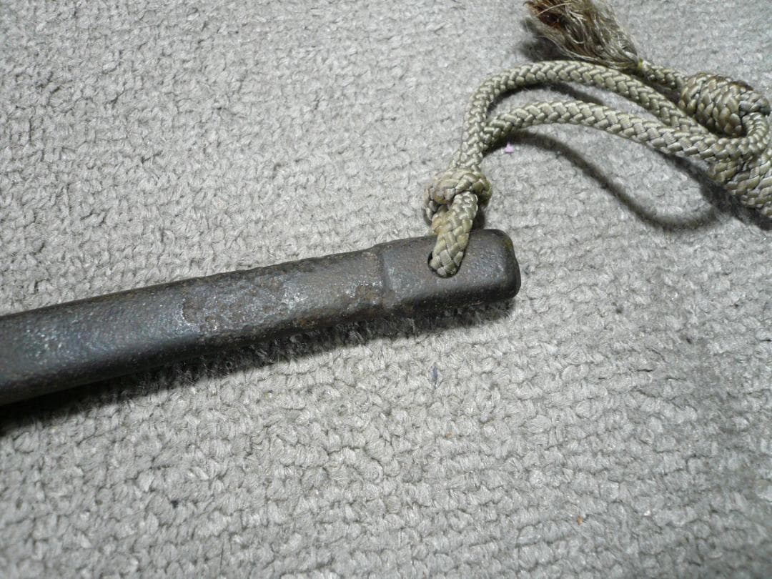 珍品 鉄刀 兜割 鉢割 武具 捕具 時代物