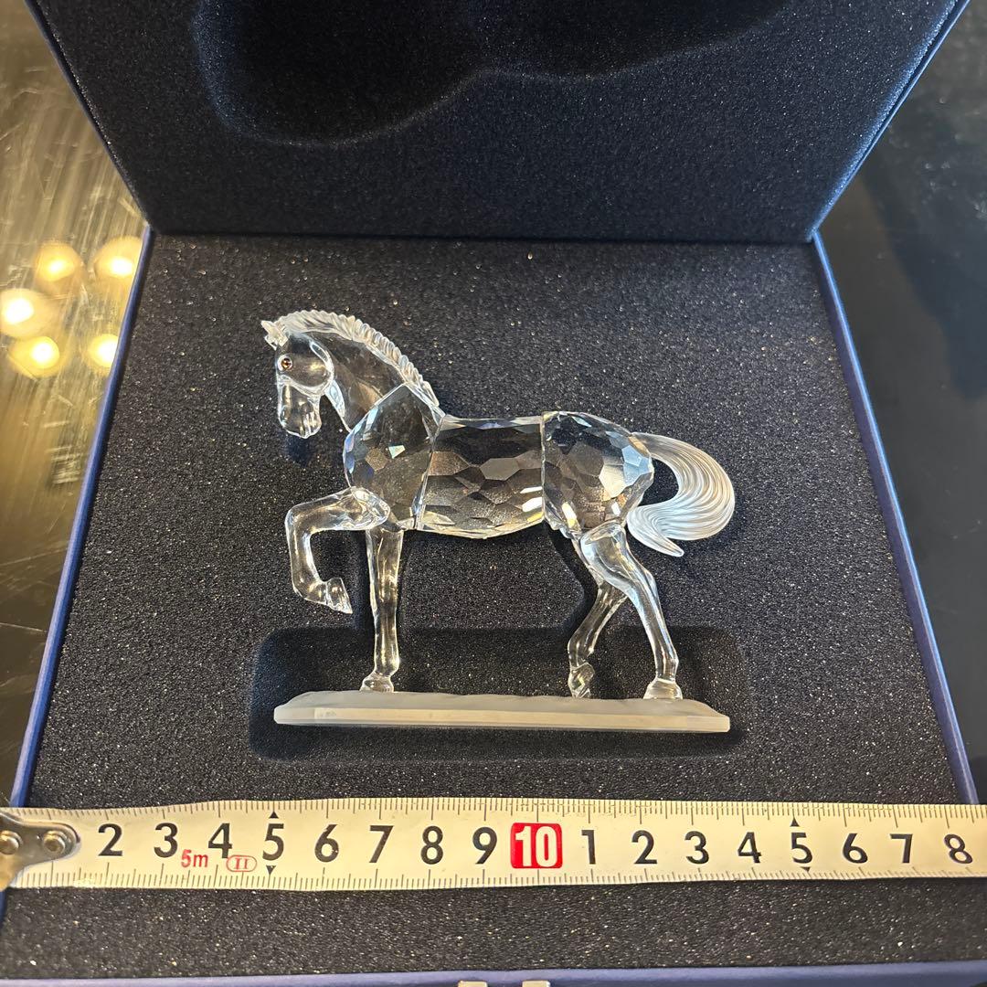 Swarovski オブジェ　馬　箱付き　干支