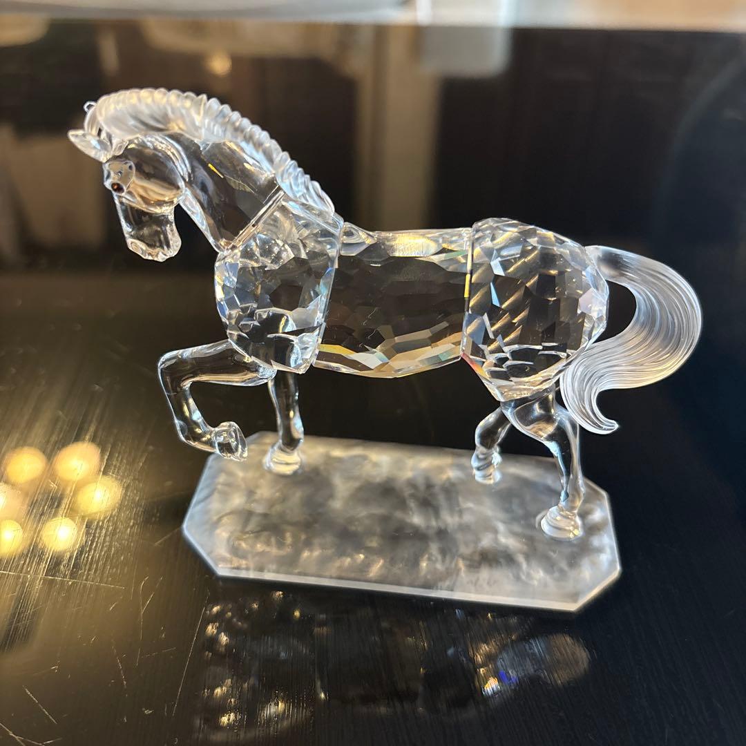 Swarovski オブジェ　馬　箱付き　干支