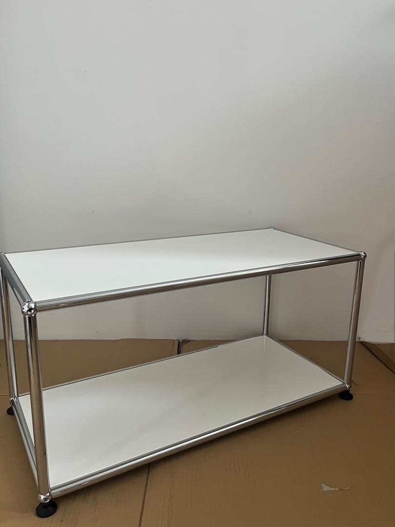 USMハラー　ローボード　ローテーブル　ピュアホワイト