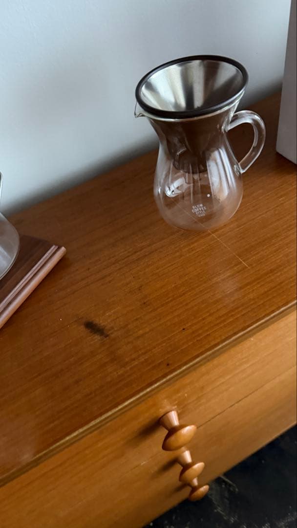 ルームディバイダー　ミッドセンチュリー　ナチュラルウッドシェルフ