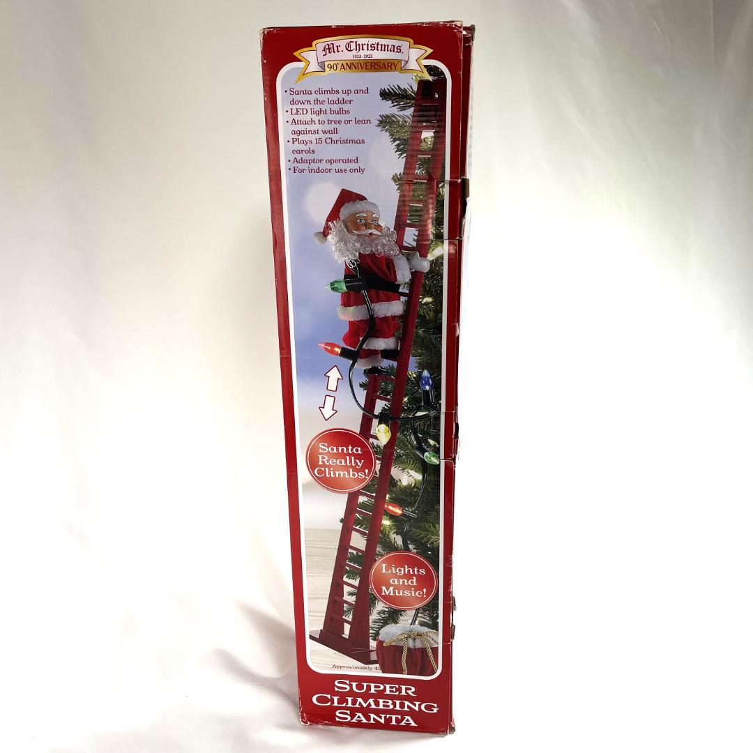 未使用「スーパークライミングサンタ」ミスタークリスマス イルミ