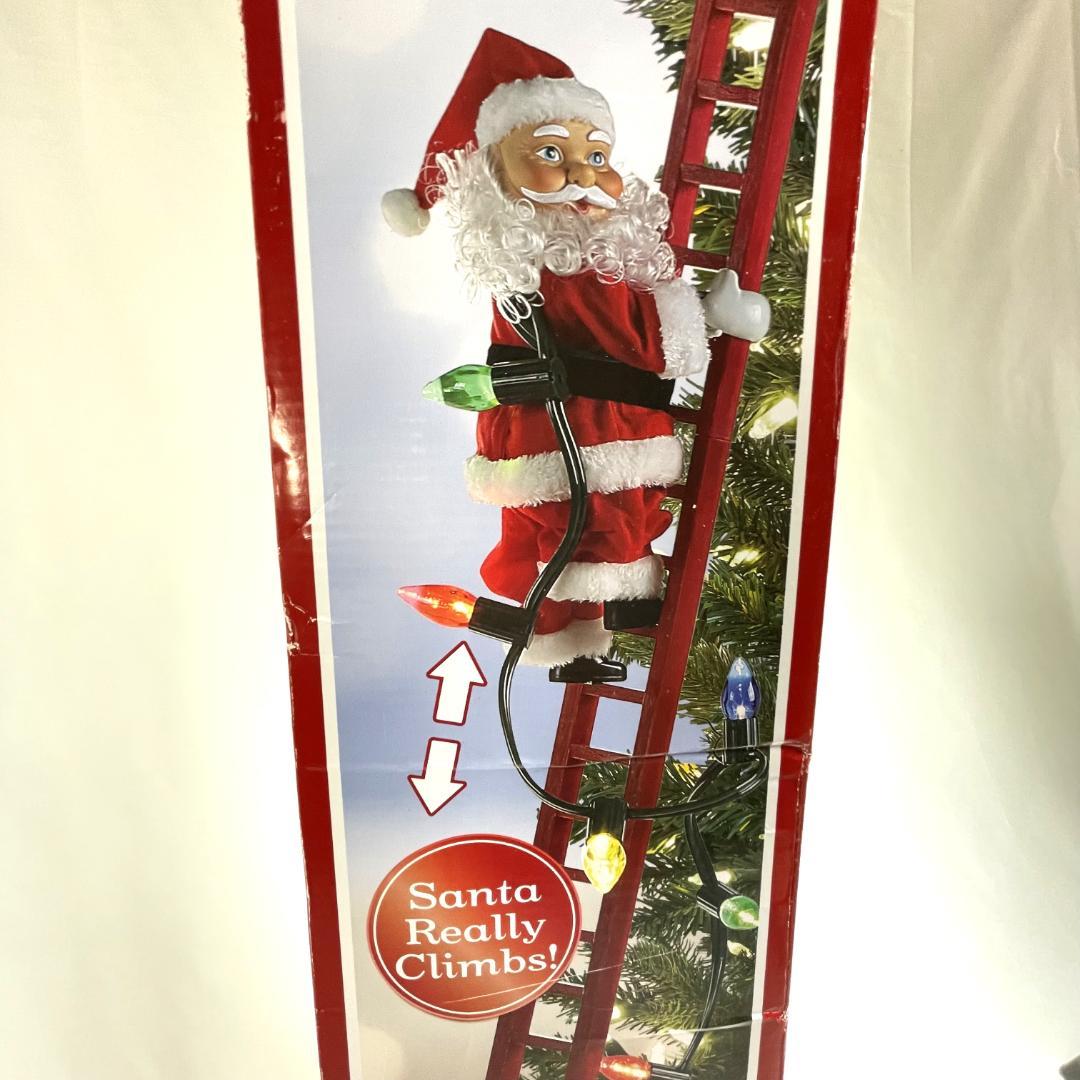 未使用「スーパークライミングサンタ」ミスタークリスマス イルミ