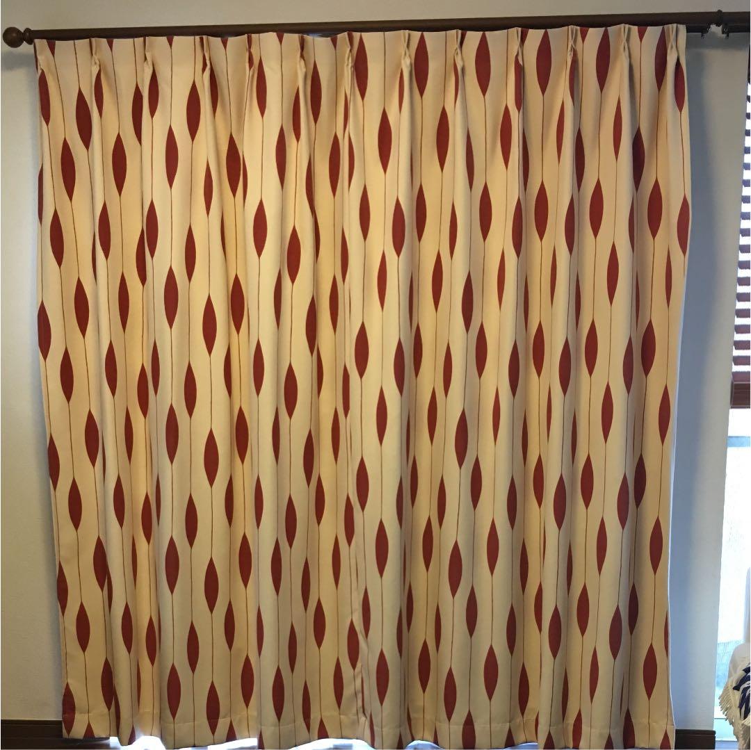 カーテン★188×198★100×200の2枚分