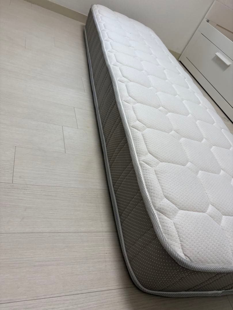 シングル スプリングマットレス ホワイト　オーダー