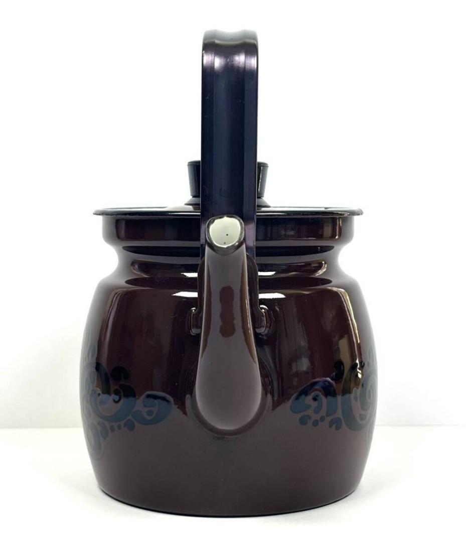 【美品】アラビア フィネル　ホーローケトル　カイ フランク　0.6L　シール付き