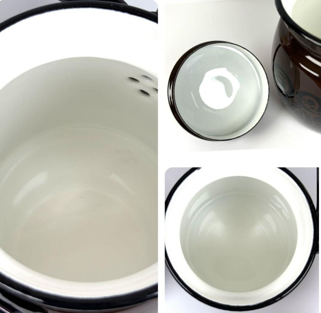 【美品】アラビア フィネル　ホーローケトル　カイ フランク　0.6L　シール付き