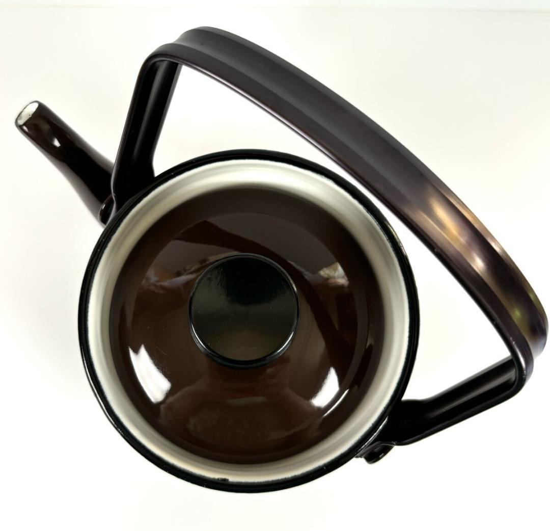 【美品】アラビア フィネル　ホーローケトル　カイ フランク　0.6L　シール付き