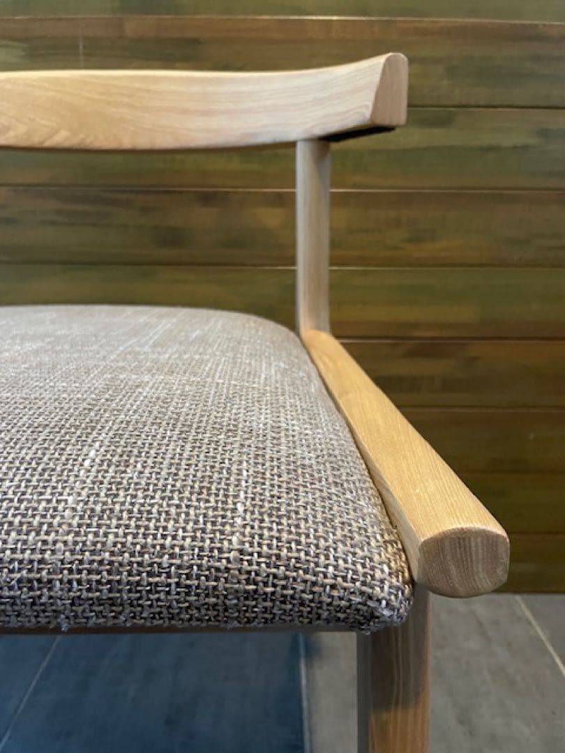 アトム■Henryヘンリー アッシュ無垢材/天然木 ダイニングチェア■B