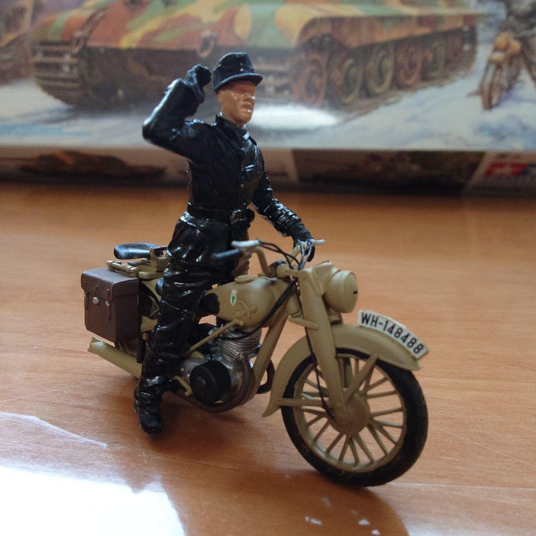TAMIYA 1/35 KING TIGER オートバイ付【完成品】 - メルカリ