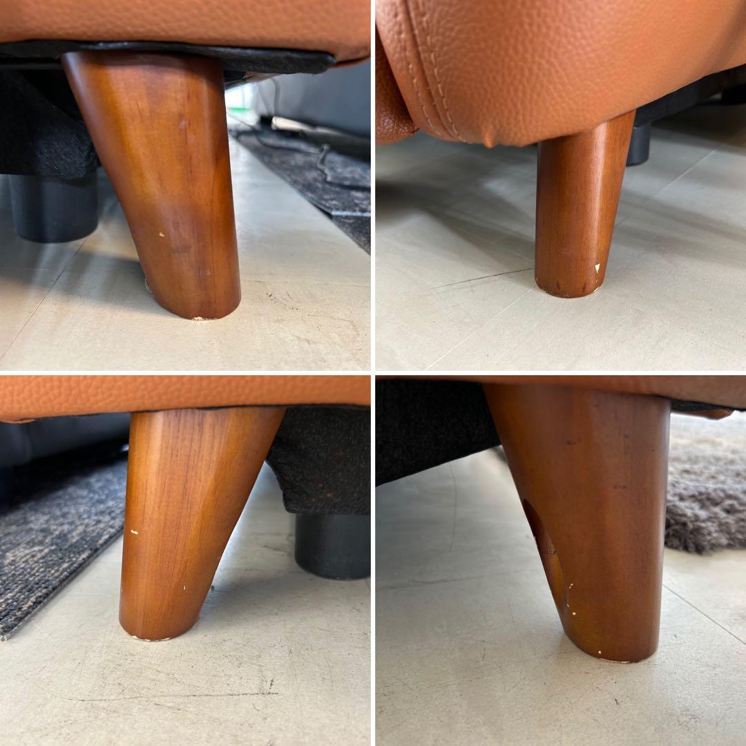 本革レザー 電動リクライニング2人掛けソファ　ヤマダデンキ×IDC大塚家具