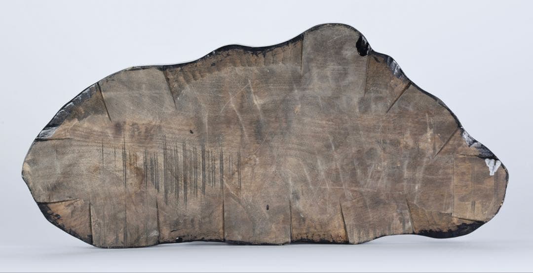 黒蛇紋石 黒翡翠 ネフライト 鑑賞石 超大型21.7kg 台座付 水石 天然石