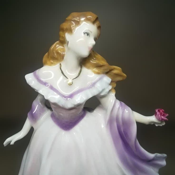 ROYAL WORCESTER：レイチェル フィギュリン 陶器 置物 Royal Worcester