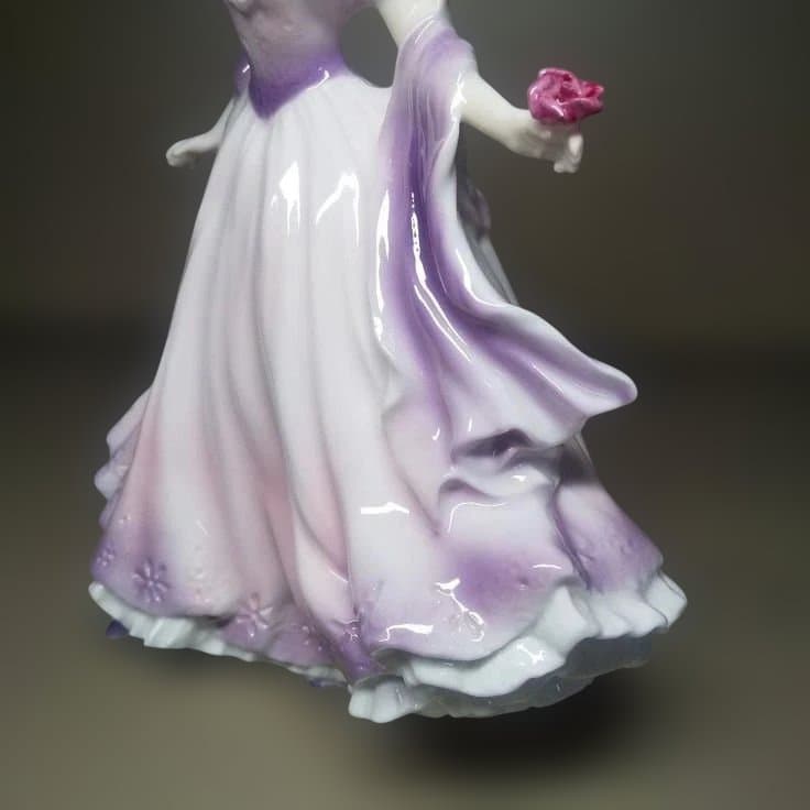 ROYAL WORCESTER：レイチェル フィギュリン 陶器 置物