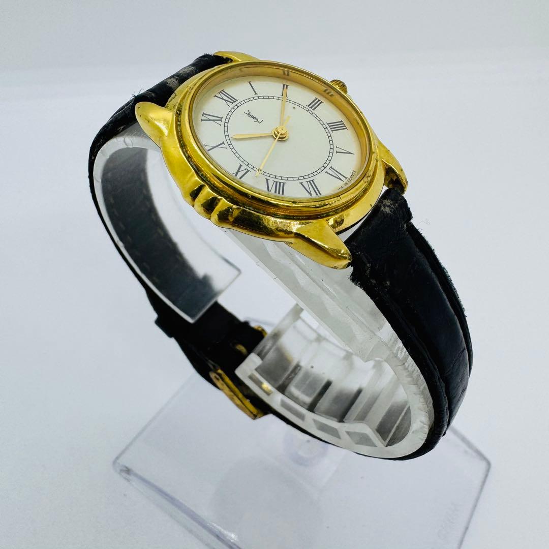 ✨YVES SAINT LAURENT✨イブサンローラン✨ゴールド✨腕時計✨