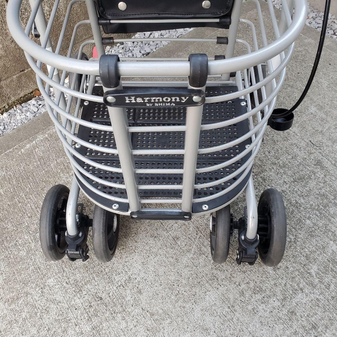 島製作所　シルバーカー　ハーモニーAL　買い物カート　歩行補助 美品