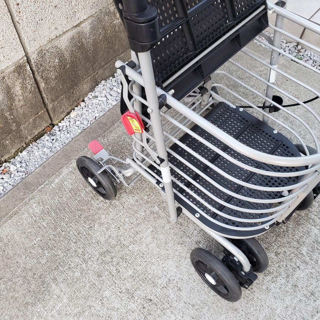 島製作所　シルバーカー　ハーモニーAL　買い物カート　歩行補助 美品