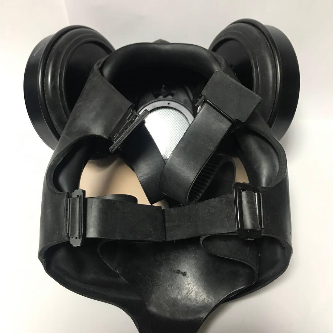 米軍　USNガスマスク&バック&曇り止め用缶計3個セット