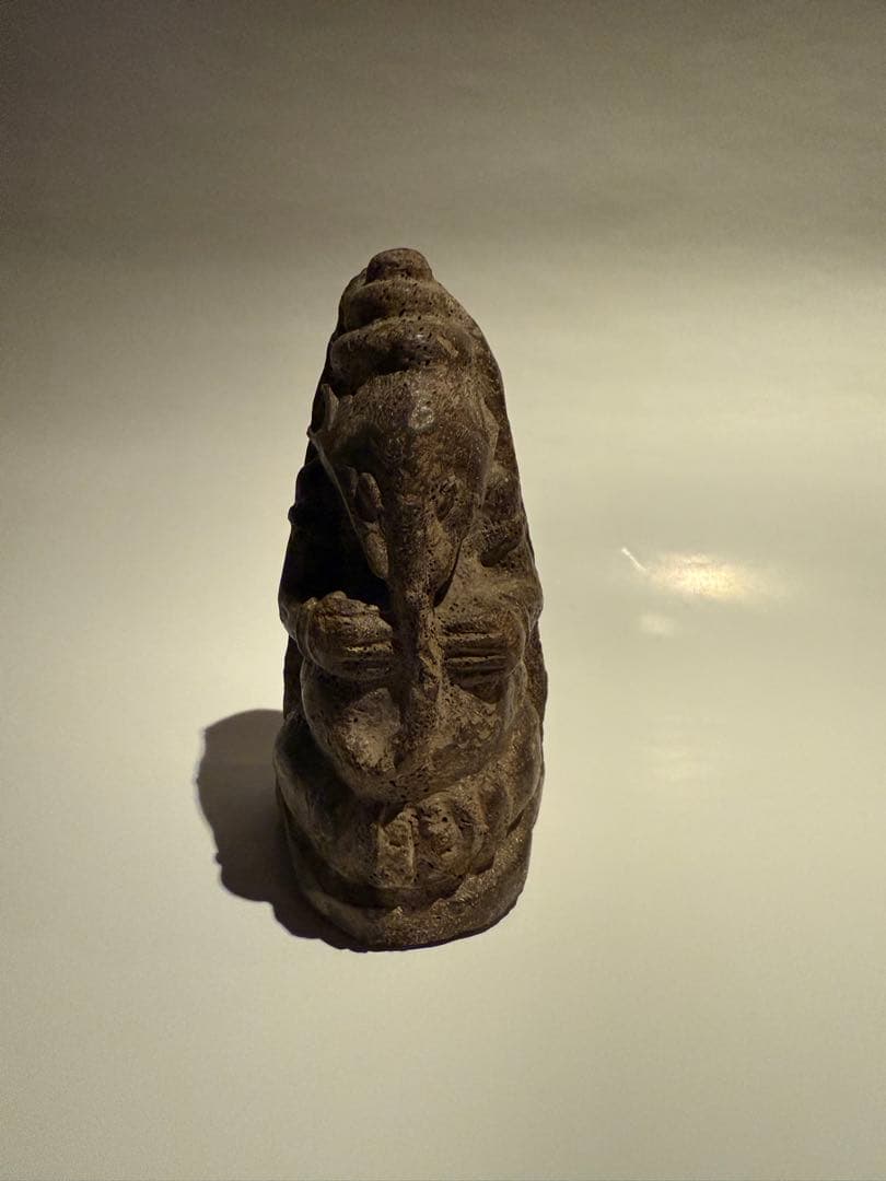 大理石 ガネーシャ像 置物 彫刻 オブジェクメール風