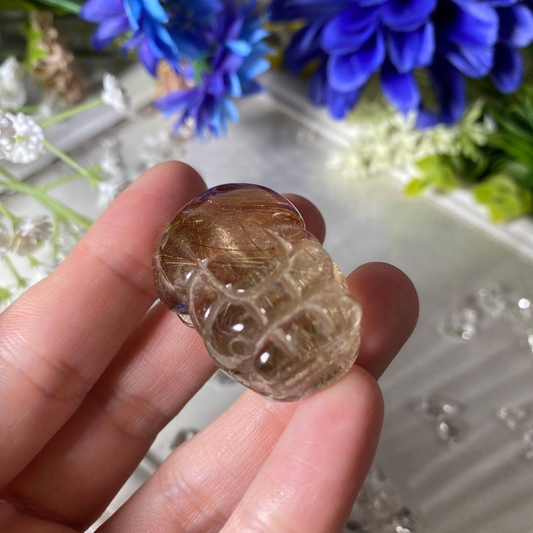 レッドルチルクォーツ 貔貅