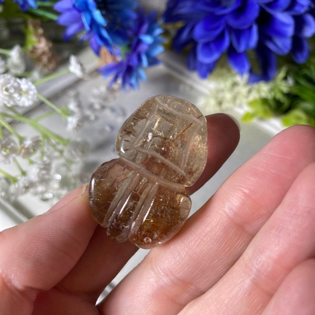 レッドルチルクォーツ 貔貅