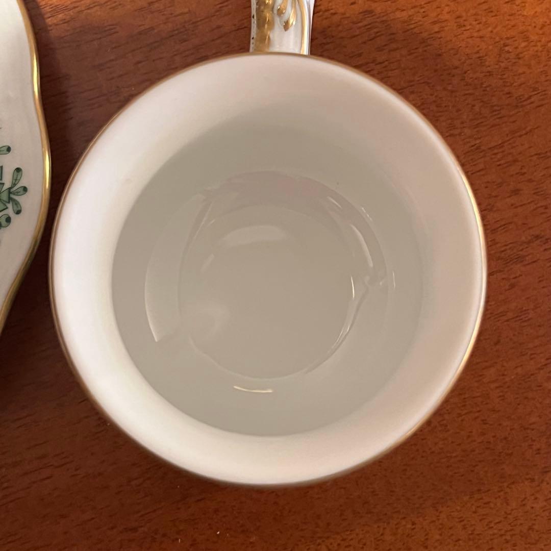 新品　未使用　ヘレンド　インドの華　スーピエール　プレート14.7cm 皿　薔薇