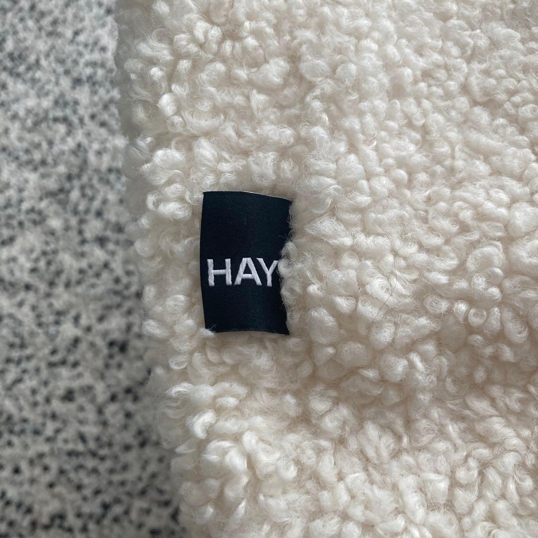 HAY POUFビーズクッション クリーム