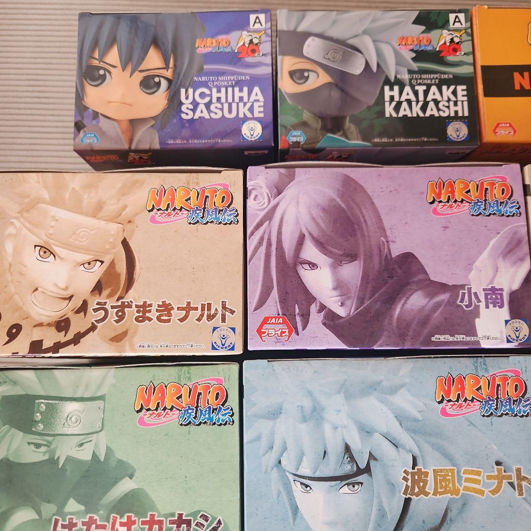 NARUTO疾風伝 ナルト フィギュア カカシ ミナト サスケ 小南 まとめ売