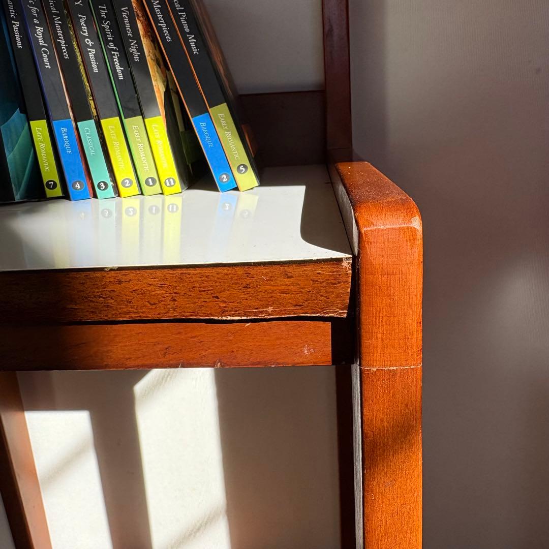 ❸【 カリモク 家具 】木製チェスト 本棚 小物置き 隙間収納