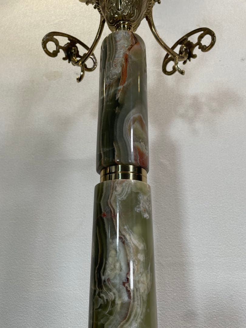 エレガント 天然石 ポールハンガー イタリアンクラシック マーブル