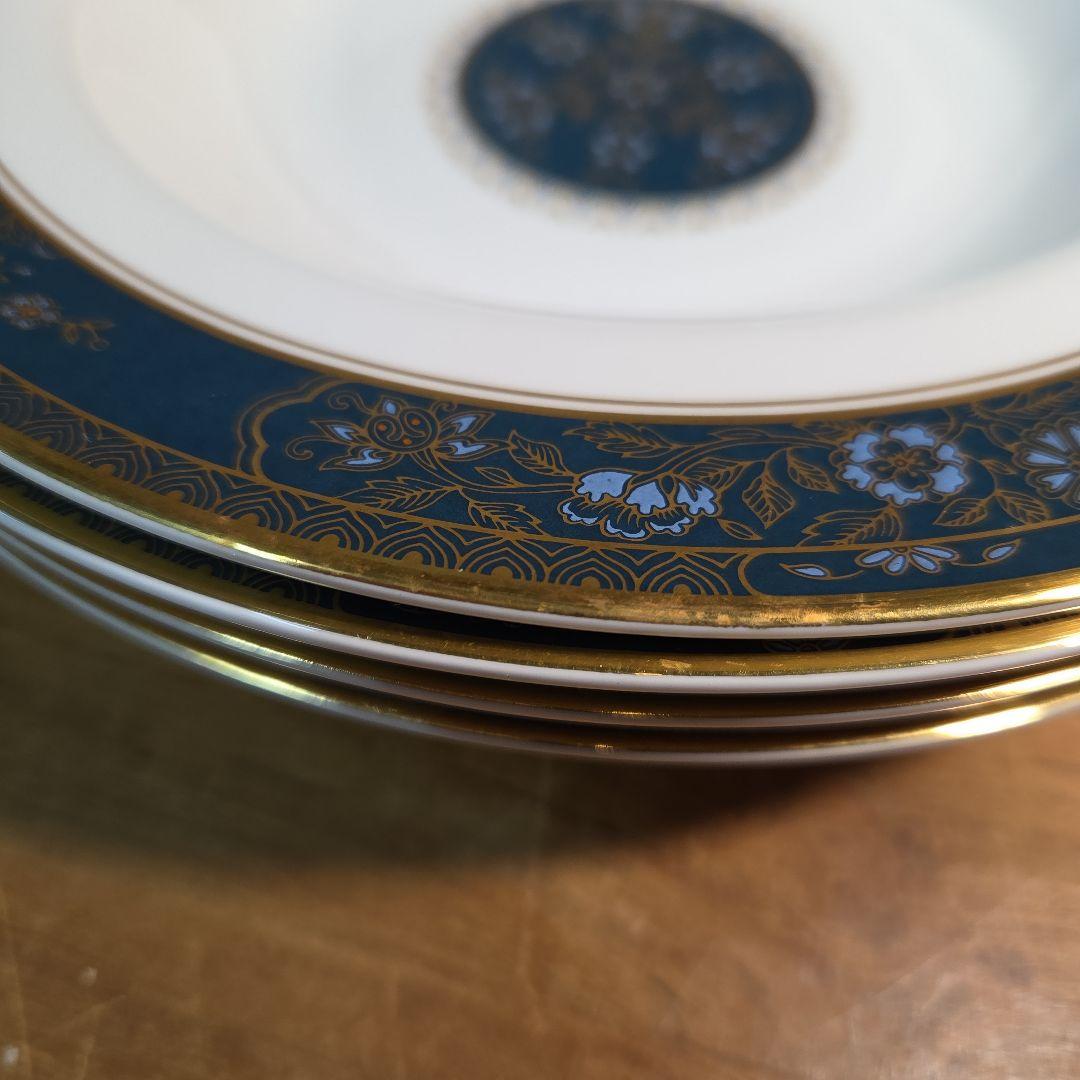 廃盤希少品！ロイヤルドルトン カーライル リム スープボウル4枚