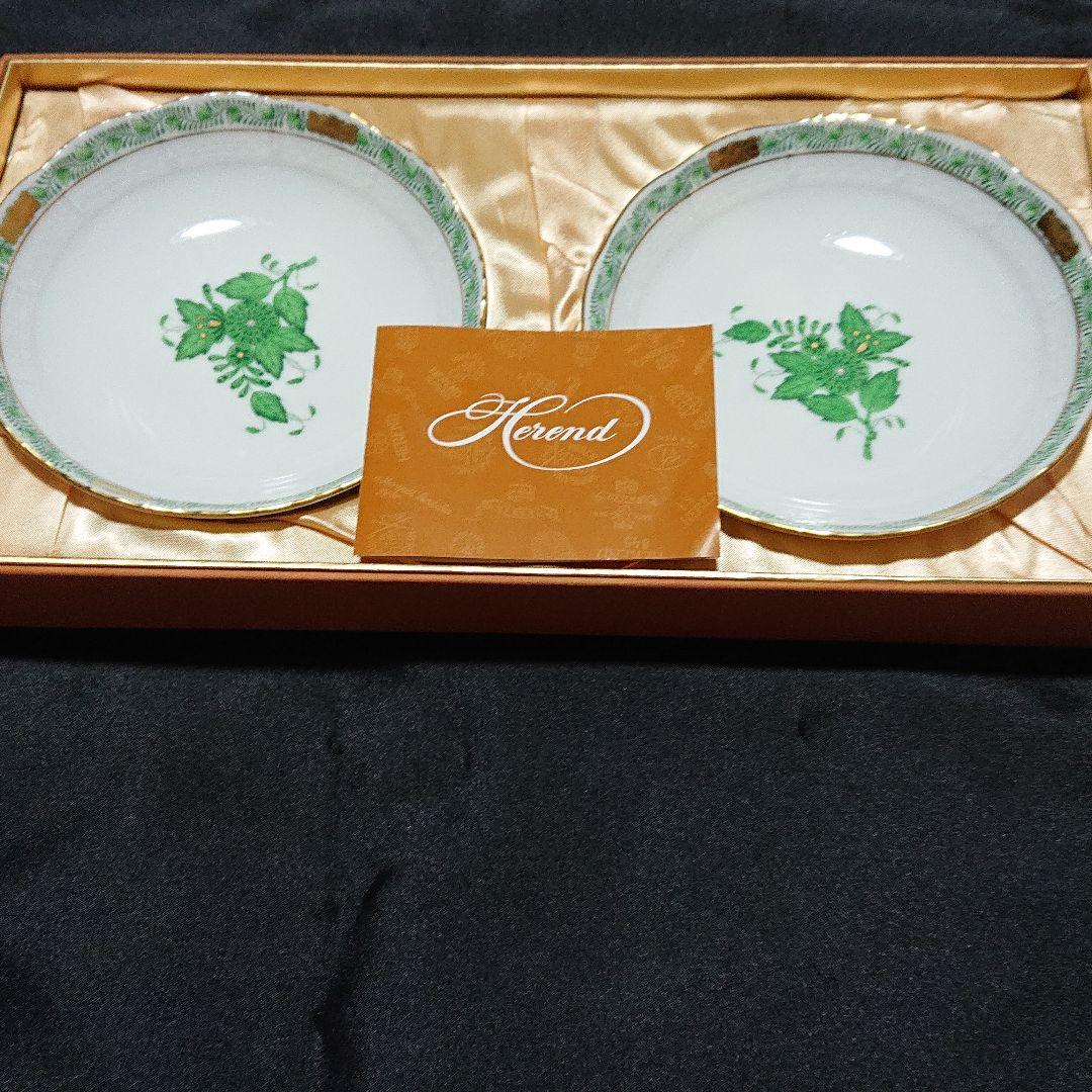 ハンガリーヘレンド ペアお皿