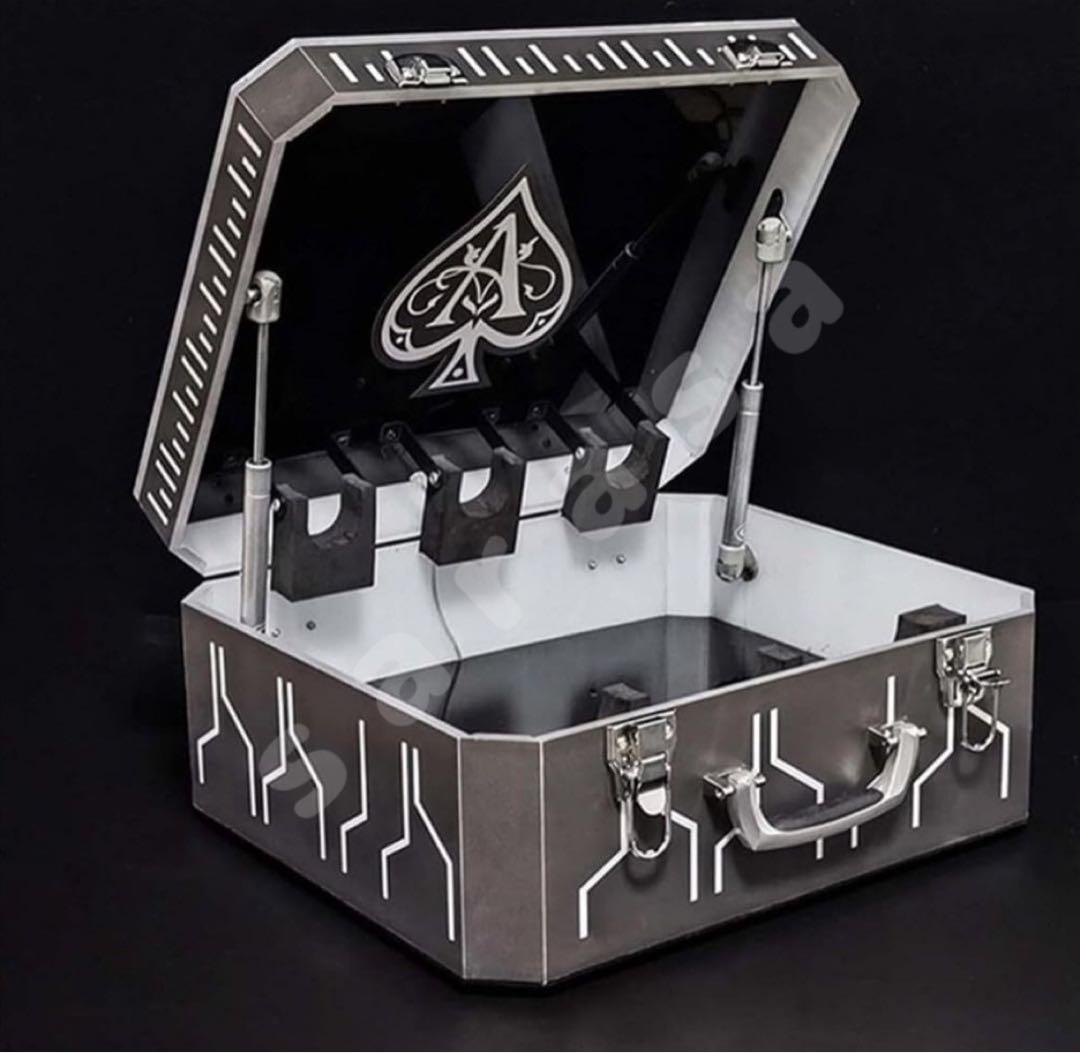 【新品】LED照明付きシャンパン プレゼンター アルマンドシャンパンケース