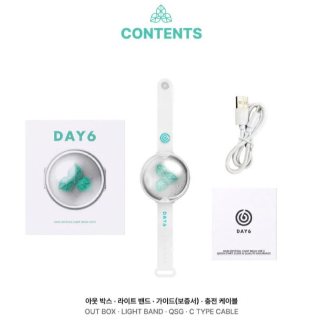 2本 DAY6 公式 ライトバンド 最新 VER.3 新品 ペンライト ver3 - メルカリ