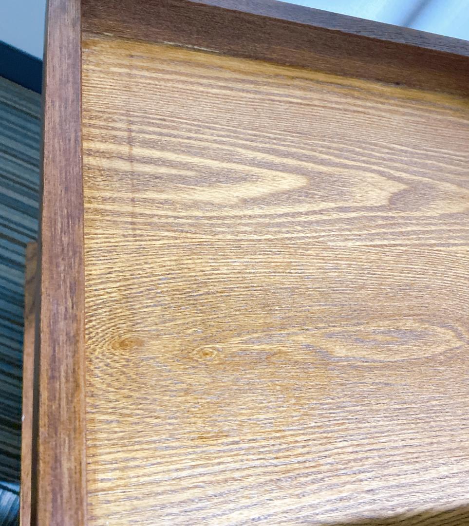 セブンエステ エイジングウッドワゴ3段 キャスター付 ダークブラウン